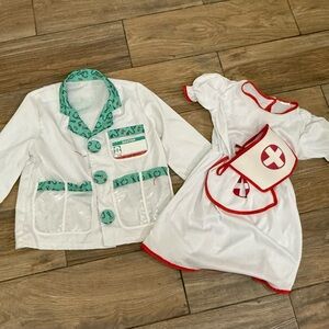 Nurse dress and doctor coat